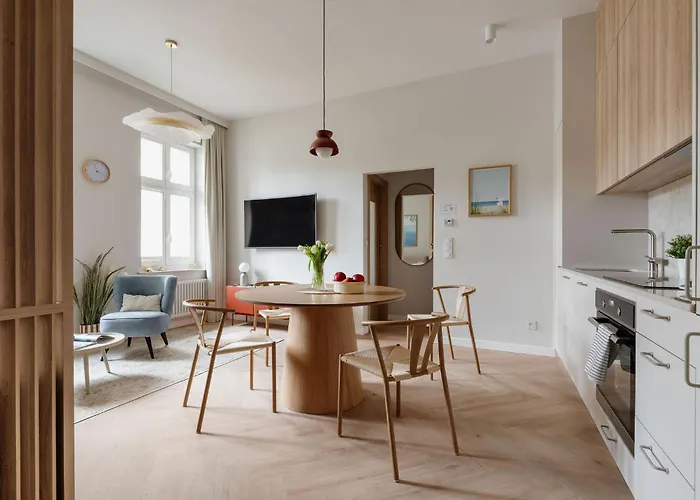 Sanhaus Apartments - Ul Haffnera I Okolice - 3-5 Minut Od Plazy I Deptaka