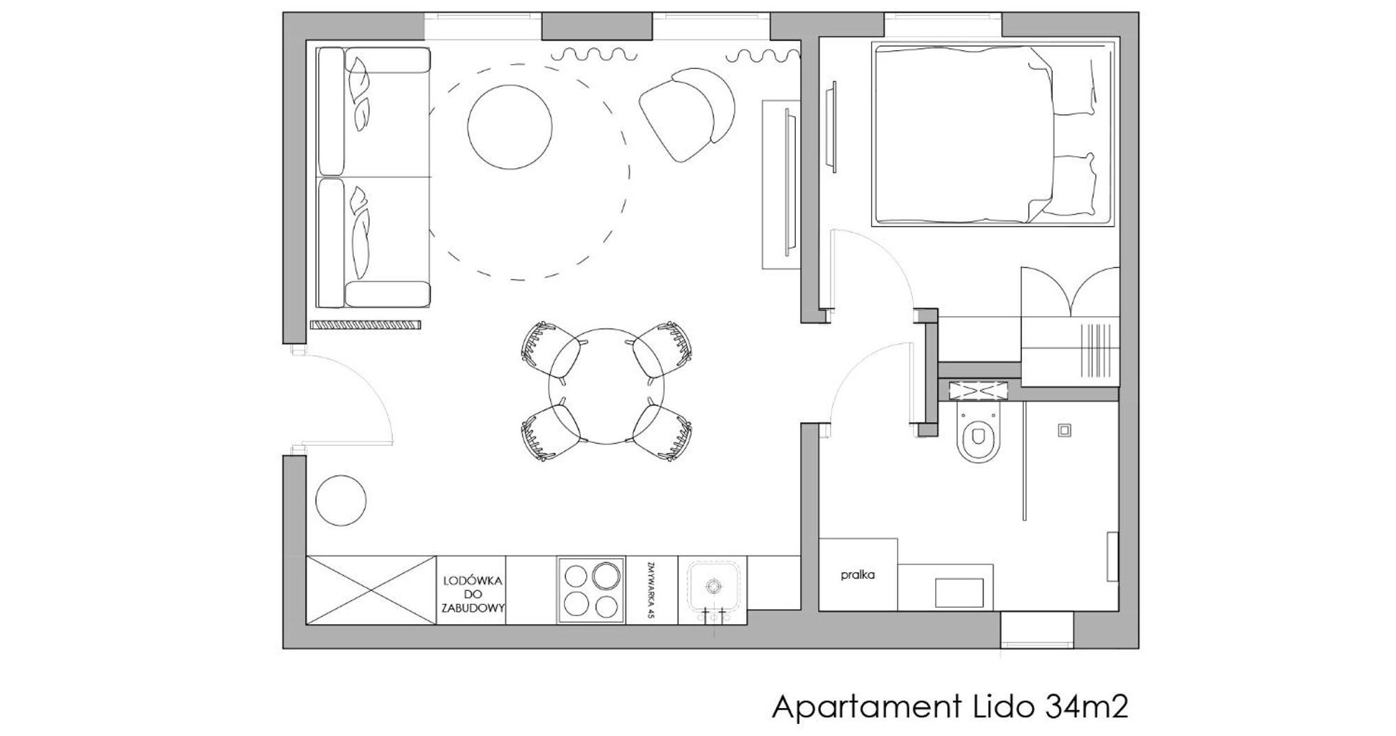 Sanhaus - Ul Haffnera I Okolice - 3-5 Minut Od Plazy I Deptaka Lägenhet *